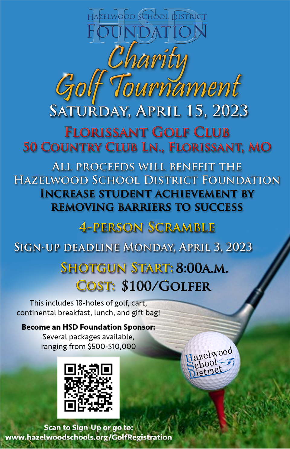 HSD Charity Golf Tournament